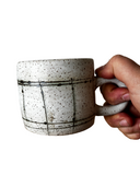 Lined Grid Mug