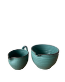 Mixing Bowls in Echeveria Teal