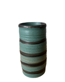 Luna Cylinder Vase in Echeveria Teal