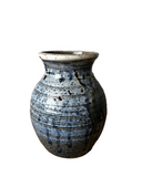 Blue Ash Curvy Vase