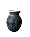 Blue Ash Curvy Vase