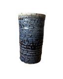 Blue Ash Cylinder Vase