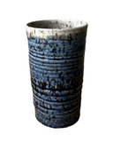 Blue Ash Cylinder Vase