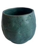 Large Teal Tea Bowl #1