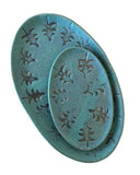Luna Christmas Plates in Three Colors