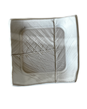 Square Plate with Multiple Fern Leaves