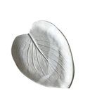 Handcrafted Leaf Plate in Salt