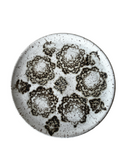 Sandalwood Dish with Mini Floral in Mist