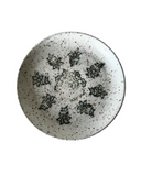 Sandalwood Dish with Large Floral in Sand 5 inch Plate