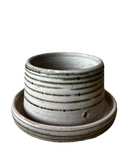 Small Lined Planter in Mist