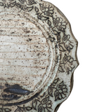 Detail of ceramic dish
