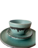 Luna Dinnerware Set in Echeveria Teal